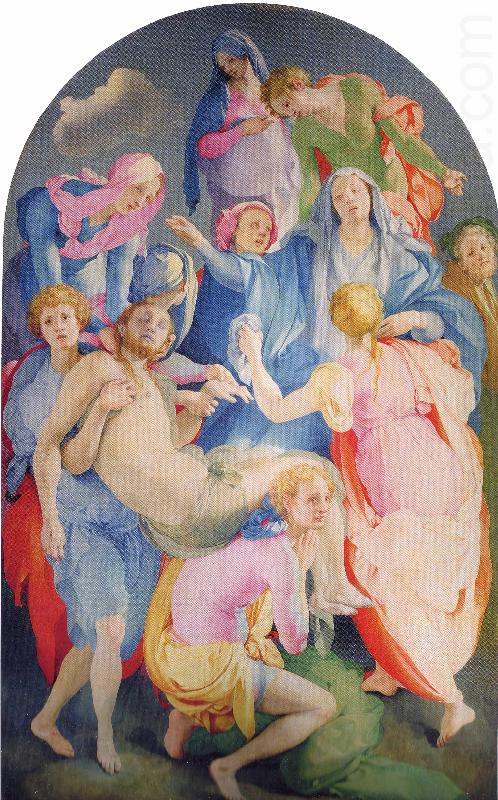 Deposition from the Cross, Jacopo Pontormo